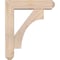 Ekena Millwork Westlake Craftsman Smooth Bracket w/ Offset Brace, Douglas Fir, 5 1/2"W x 20"D x 24"H BKT0604X20X24WTL04SDF - alternate 2